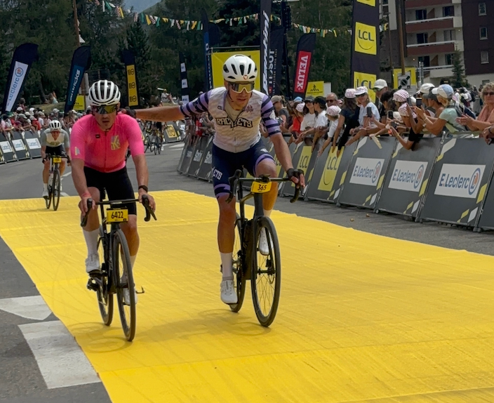 L'Etape du Tour With Team Parcours Member Fabien Decroze